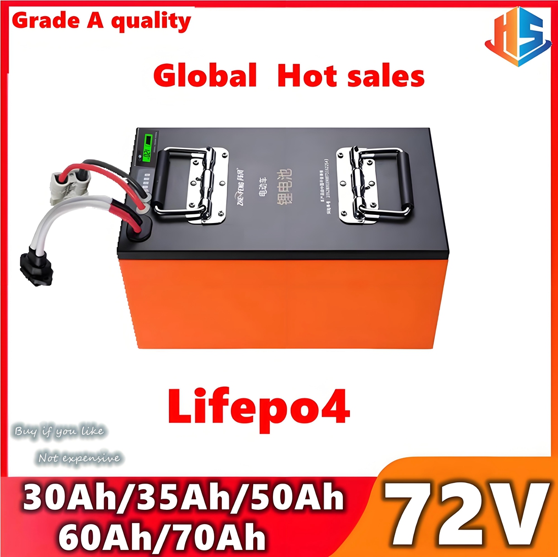 72V 40Ah Lifepo4 Battery Pack - بطارية سكوتر كهربائي 72 فولت 50