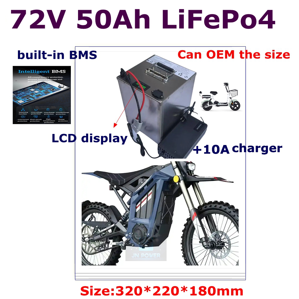 72V 40Ah Lifepo4 Battery Pack - JN-24S 72V 50Ah lifepo4 بطارية ليثيوم