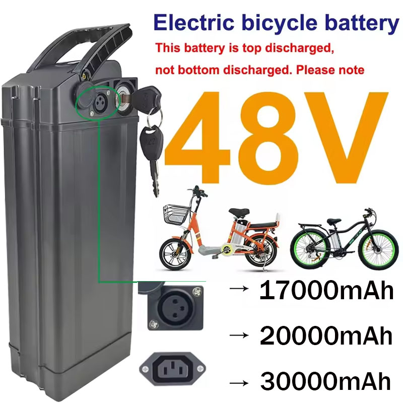 60V 50Ah Electric Scooter Battery - بطارية سيلفرفيش للدراجات الكهربائية، 48 فولت،