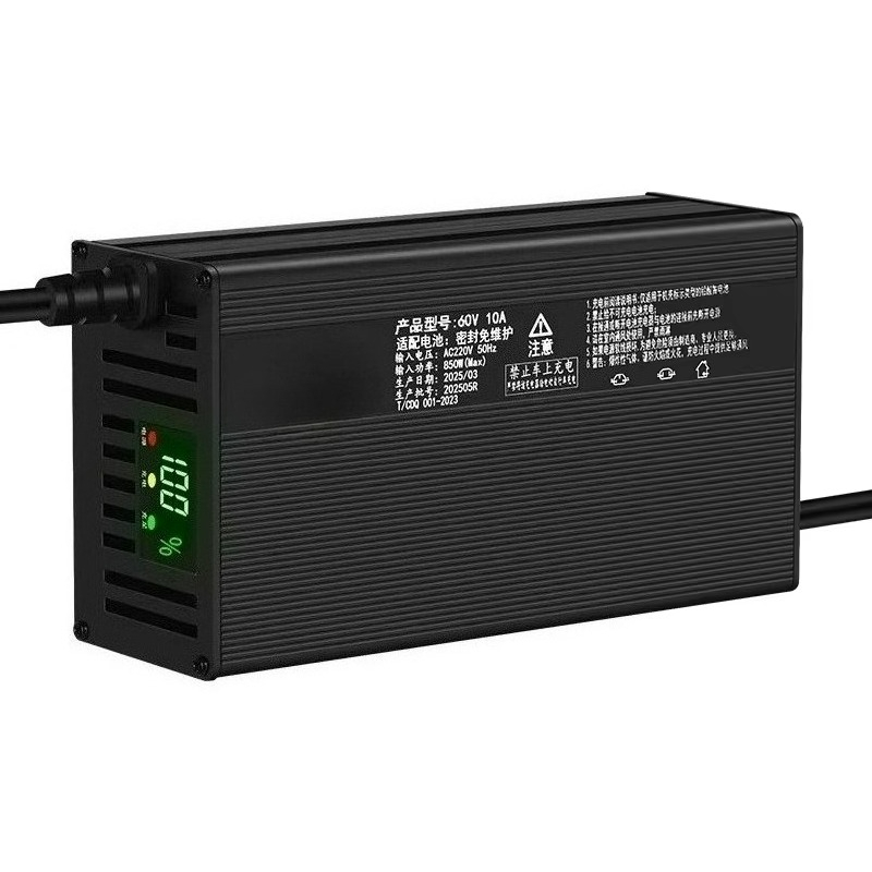 72V 15A Fast Charger - غلاف ألومنيوم 48 فولت، 60 فولت،
