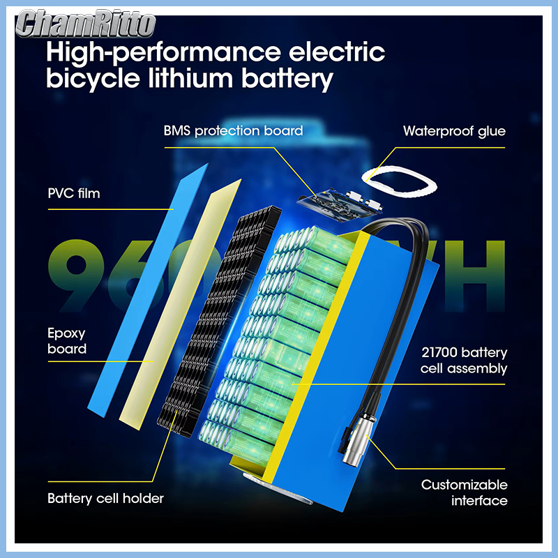 بطارية ليثيوم 48 فولت 52 فولت  - مراجعة 60V 50Ah Electric Scooter Battery وسعره