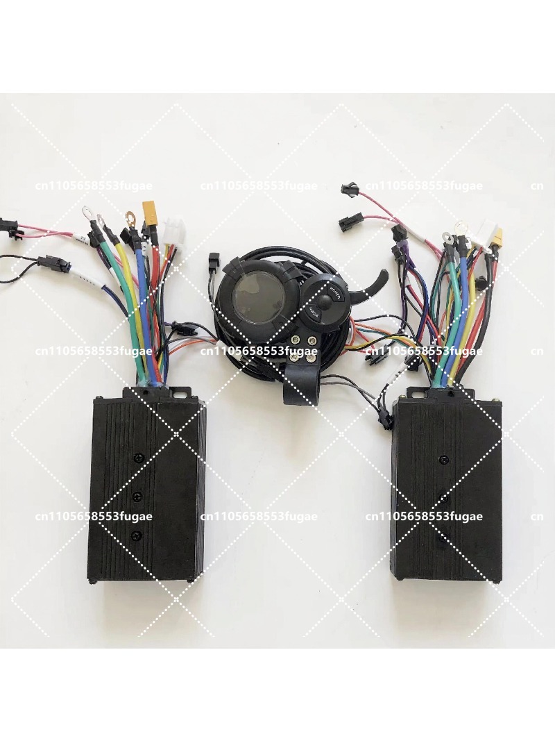 وحدة تحكم ثنائية الدفع بموجة ج - مراجعة 60V 45A Dual Drive Sine Wave Controller وسعره