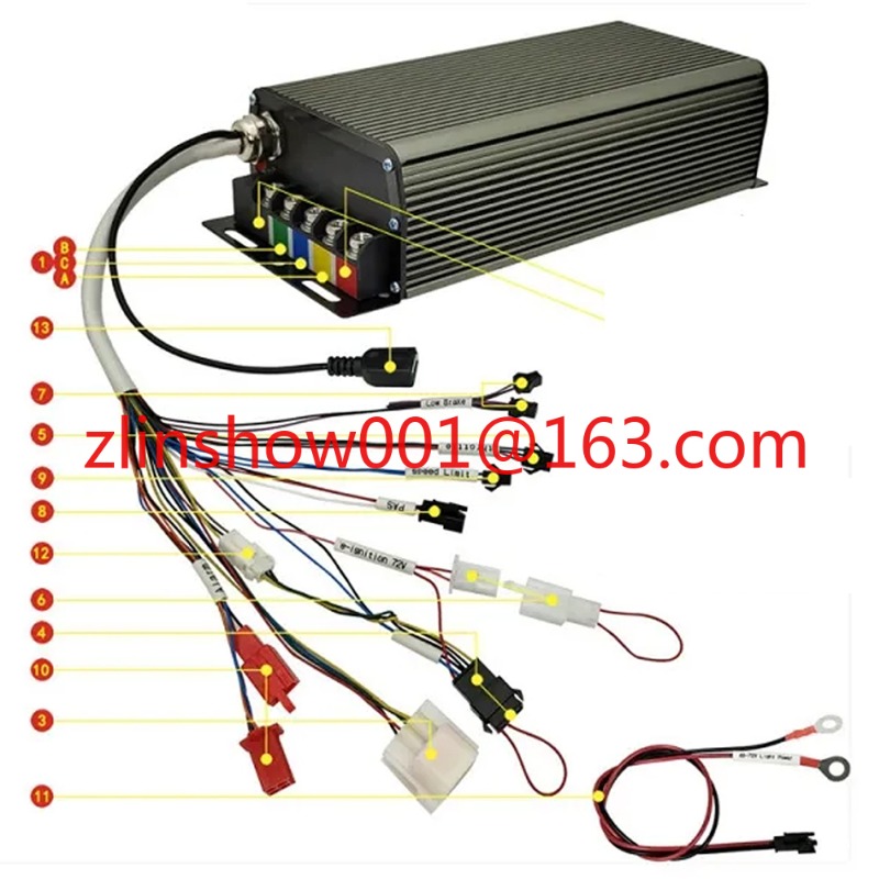 مستشعر القاعة 72 فولت 100 أمبي - مراجعة 72V 100A Sabvoton Controller وسعره