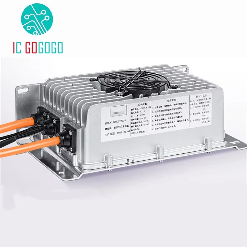 شاحن بطارية ليثيوم أيون 48 فول - مراجعة 72V 15A Fast Charger وسعره