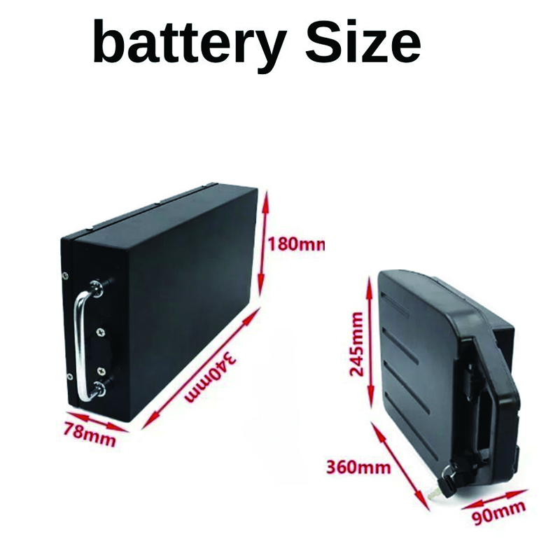بطارية ليثيوم 60 فولت 20 أمبير - مراجعة 60V 50Ah Electric Scooter Battery وسعره