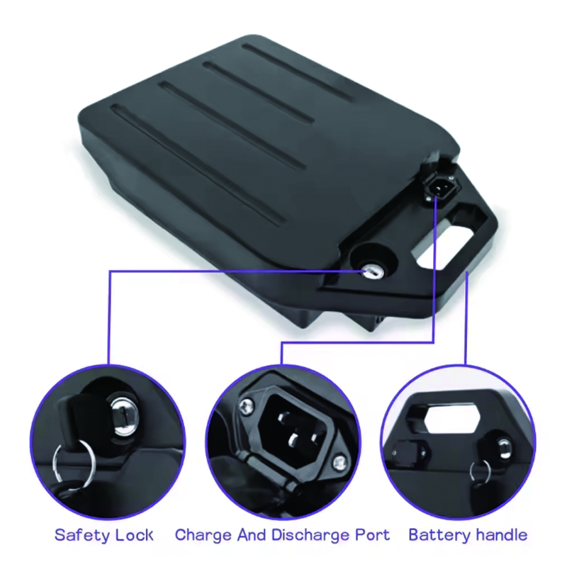 بطارية ليثيوم 60 فولت 20 أمبير - مراجعة 60V 50Ah Electric Scooter Battery وسعره