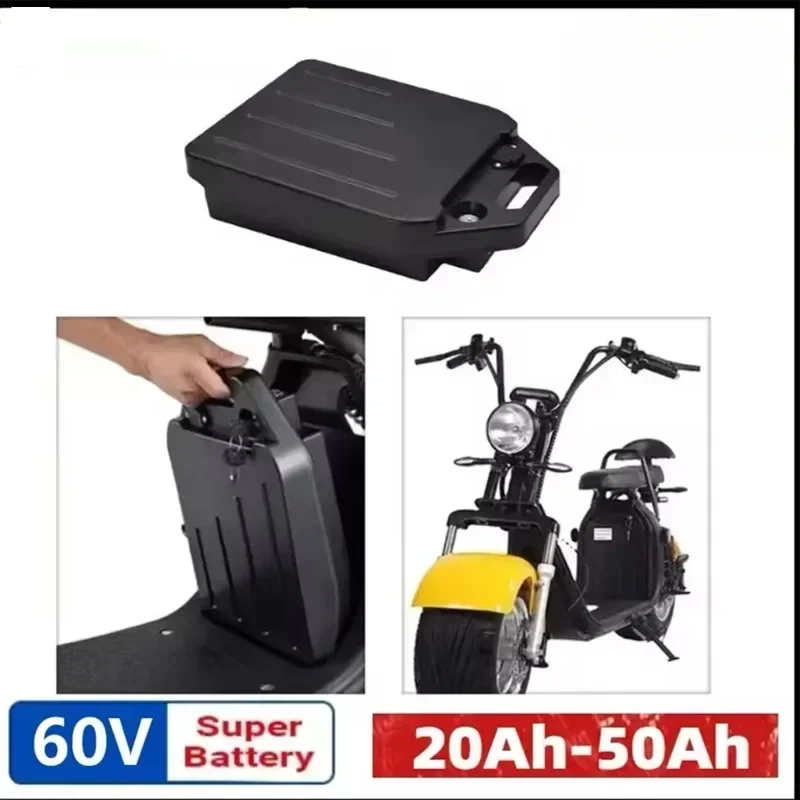 بطارية ليثيوم سريعة التبديل 60 - مراجعة 60V 50Ah Electric Scooter Battery وسعره