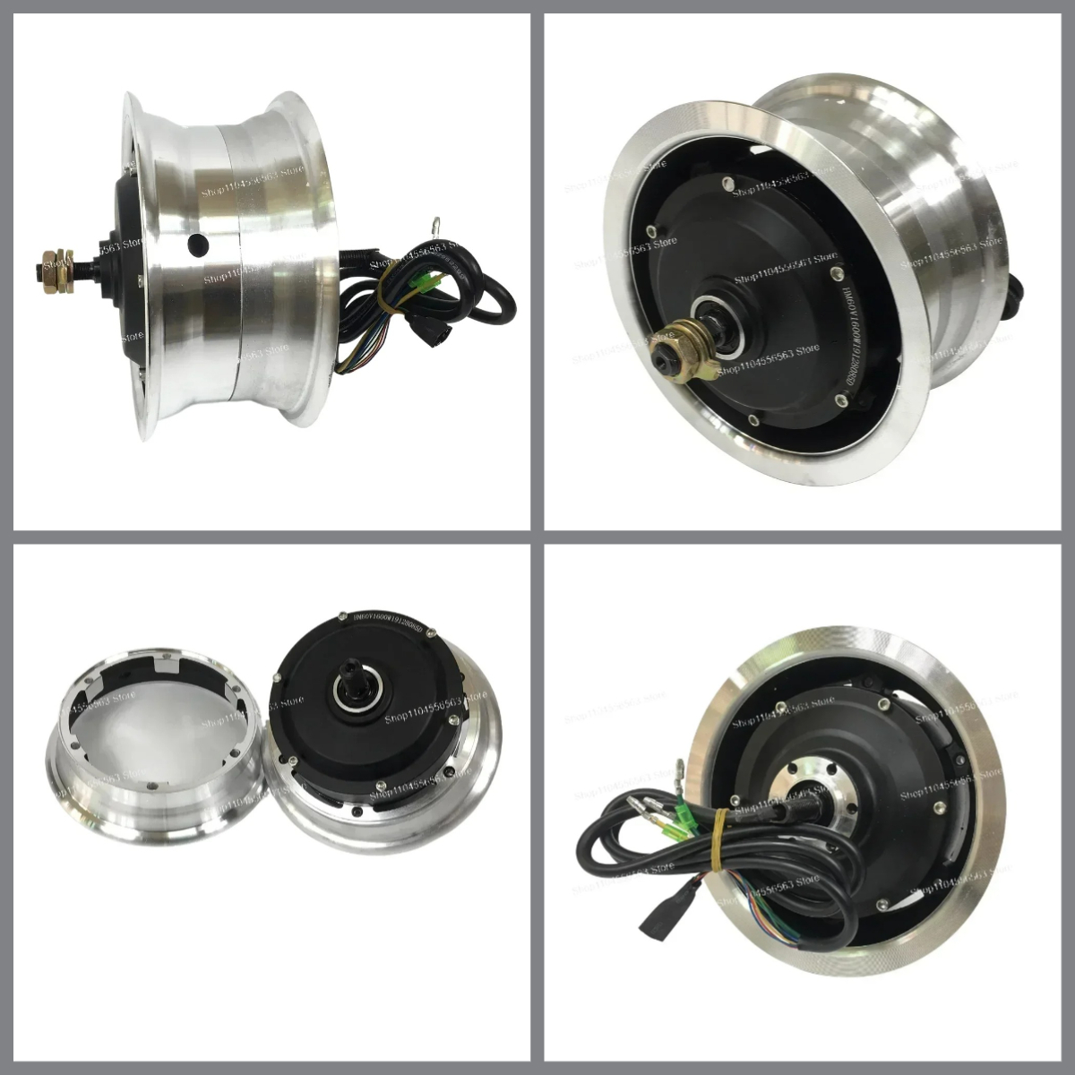 محرك عجلة سكوتر كهربائي 60 فول - مراجعة 11 Inch 72V 3500W Hub Motor وسعره