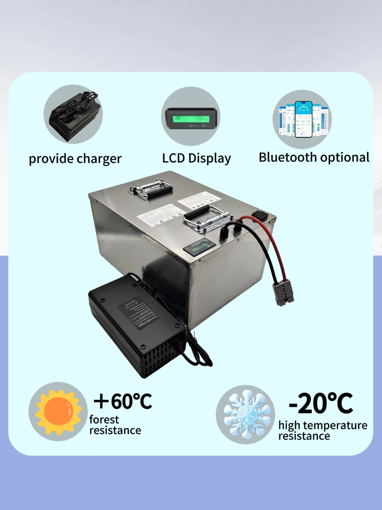 72 فولت 60 أمبير 60 أمبير ليثي - مراجعة 72V 40Ah Lifepo4 Battery Pack وسعره