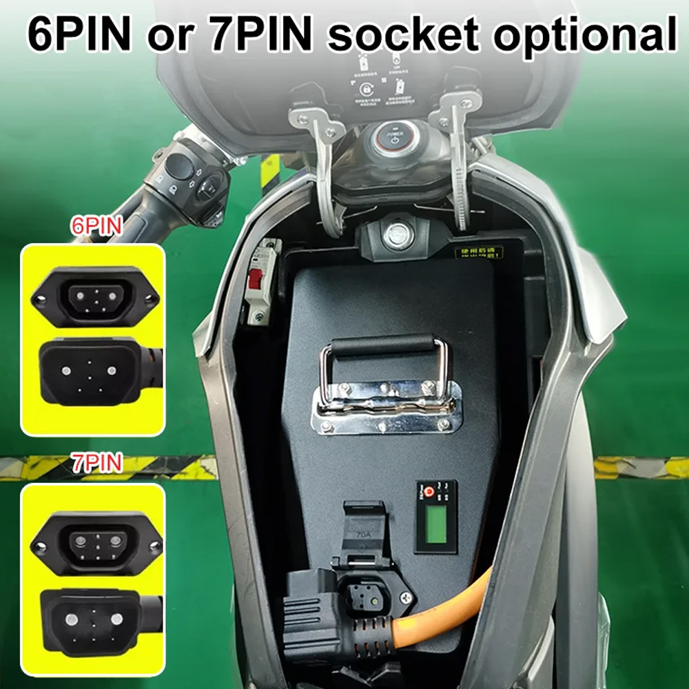 بطارية سوبر سوكو الأصلية من سي - مراجعة 72V 40Ah Lifepo4 Battery Pack وسعره