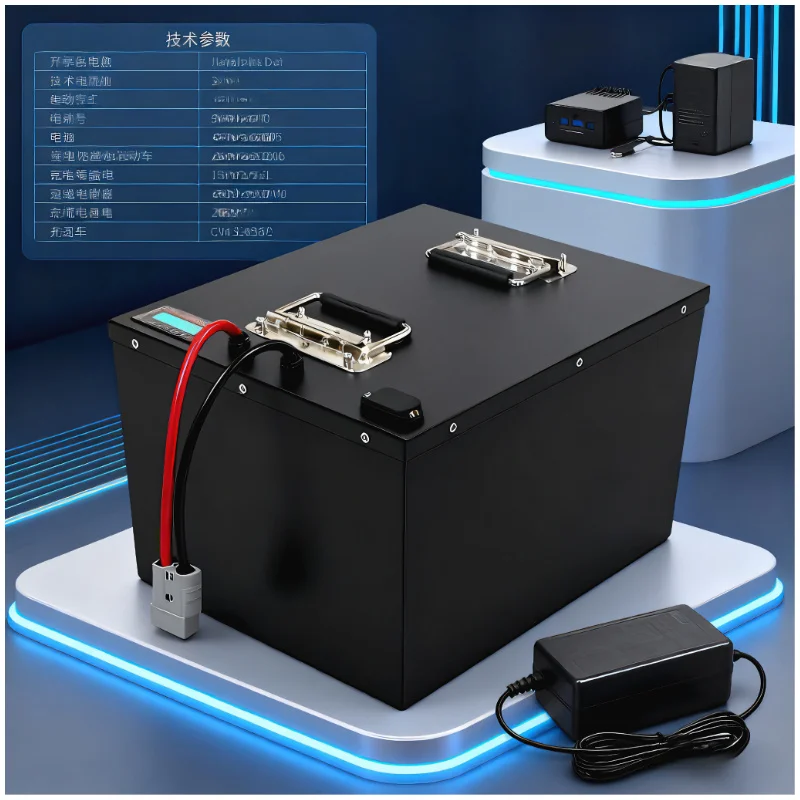 بطارية Lifepo4 72 فولت 50 أمبي - مراجعة 72V 40Ah Lifepo4 Battery Pack وسعره
