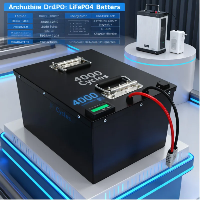 بطارية Lifepo4 72 فولت 50 أمبي - مراجعة 72V 40Ah Lifepo4 Battery Pack وسعره