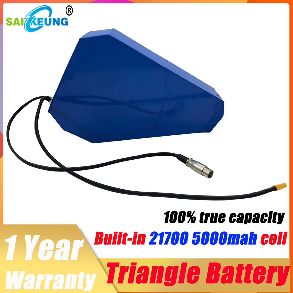 Champ Rider Triangle 48V 45ah  - مراجعة 72V 50Ah 21700 Lithium Battery وسعره