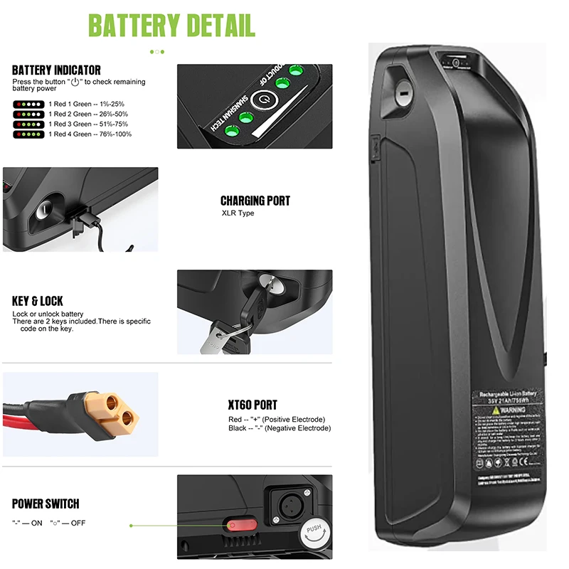 بطارية دراجة كهربائية 21700 ها - مراجعة 72V 50Ah 21700 Lithium Battery وسعره