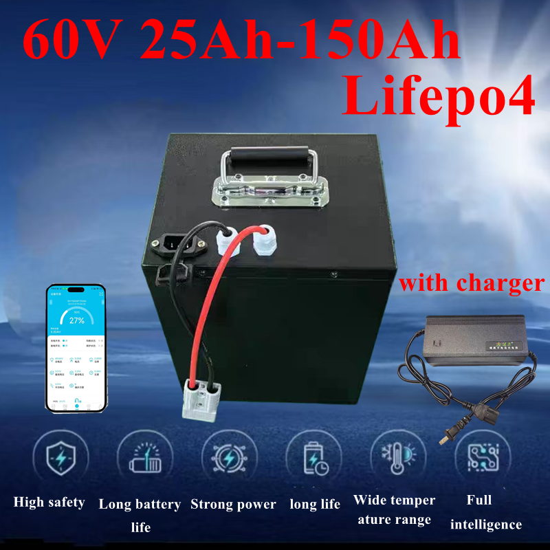 100Ah 60V 60Ah 80Ah 30Ah 60V 4 - مراجعة 60V 50Ah Electric Scooter Battery وسعره