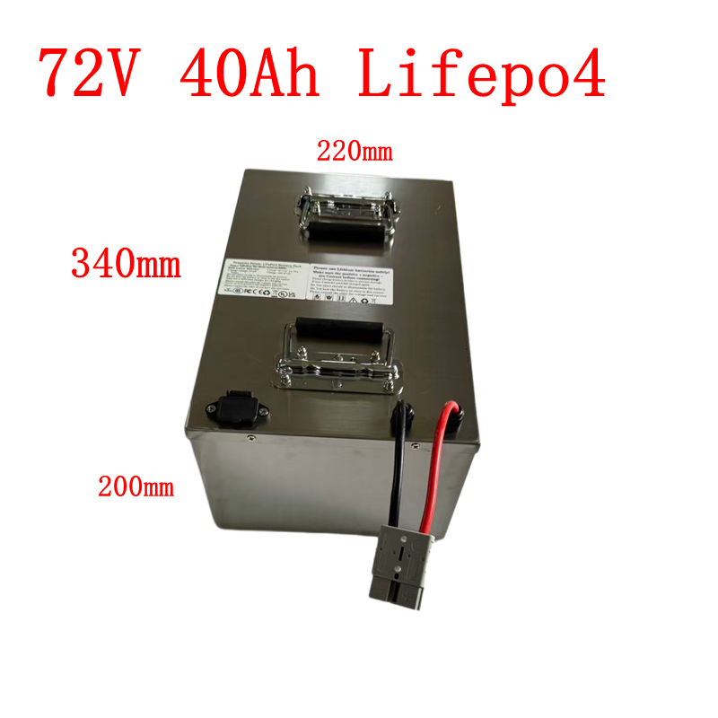 بطارية ليثيوم فوسفات 24S 72V 4 - مراجعة 72V 40Ah Lifepo4 Battery Pack وسعره