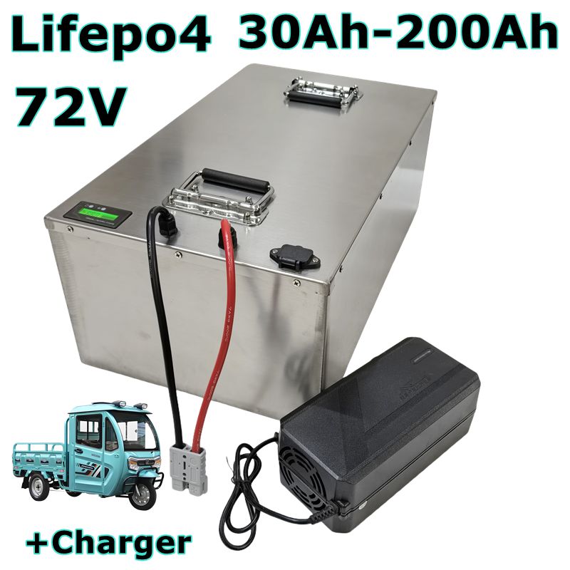 ليثيوم 72 فولت 100AH 120AH 150 - مراجعة 72V 40Ah Lifepo4 Battery Pack وسعره