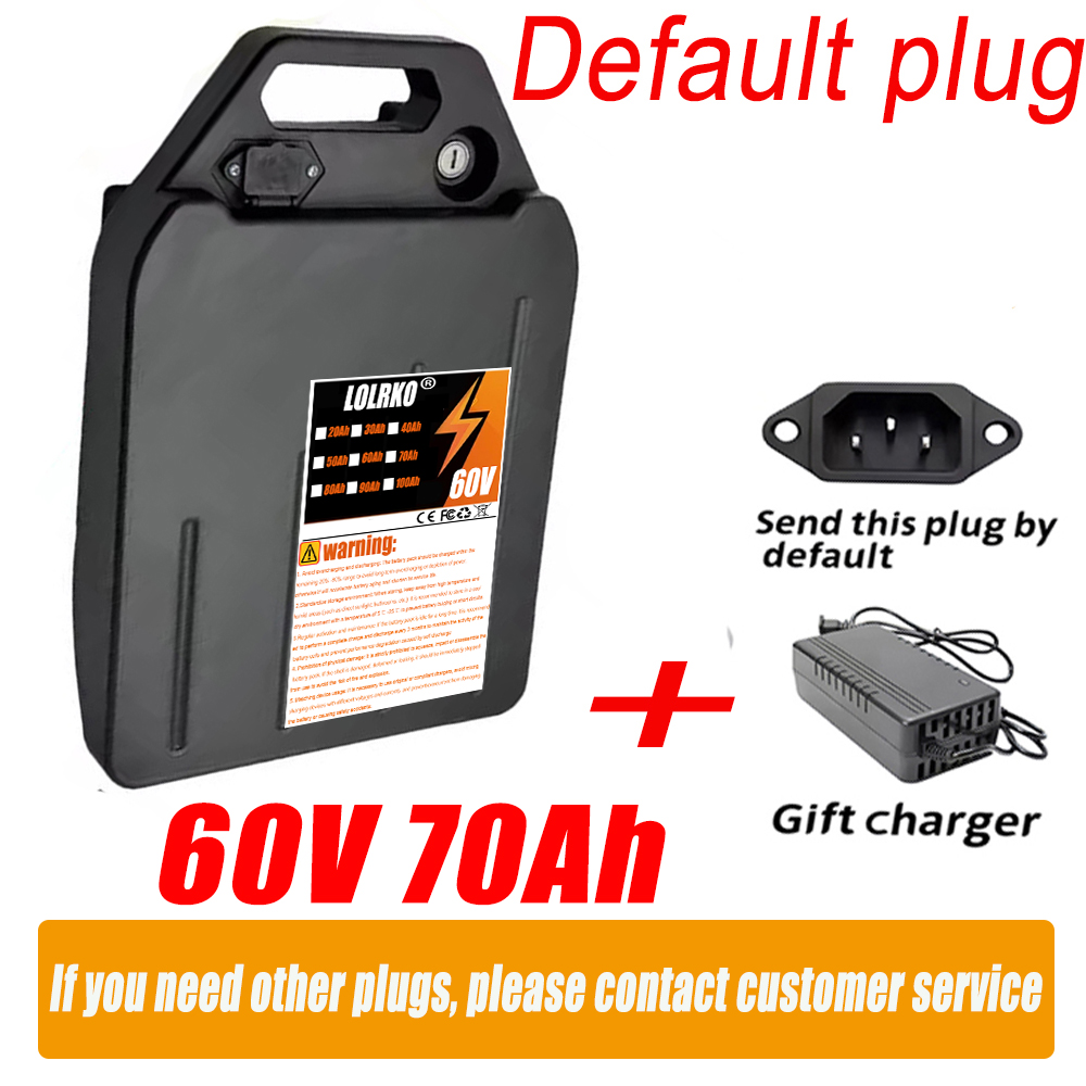 بطارية ليثيوم للمركبات الكهربا - مراجعة 60V 50Ah Electric Scooter Battery وسعره