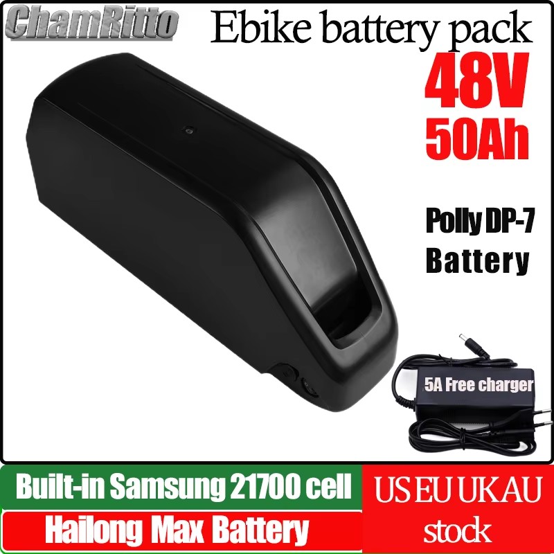 بطارية E Bike Hailong chamride - مراجعة 72V 50Ah 21700 Lithium Battery وسعره