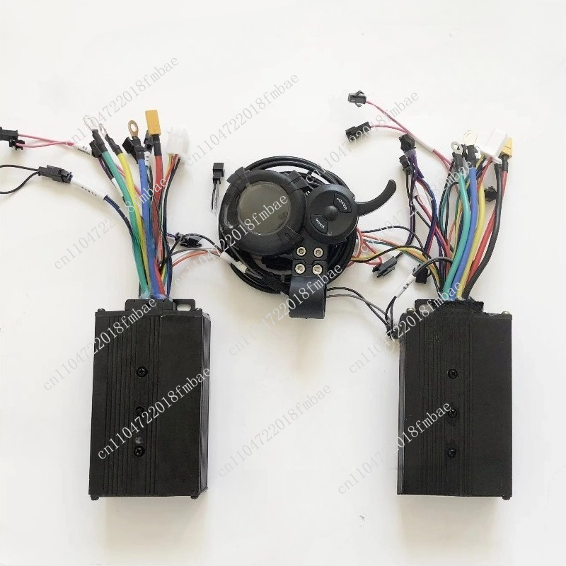 وحدة تحكم ثنائية الدفع بموجة ج - مراجعة 60V 45A Dual Drive Sine Wave Controller وسعره